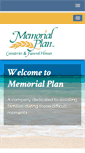 Mobile Screenshot of memorialplan.net